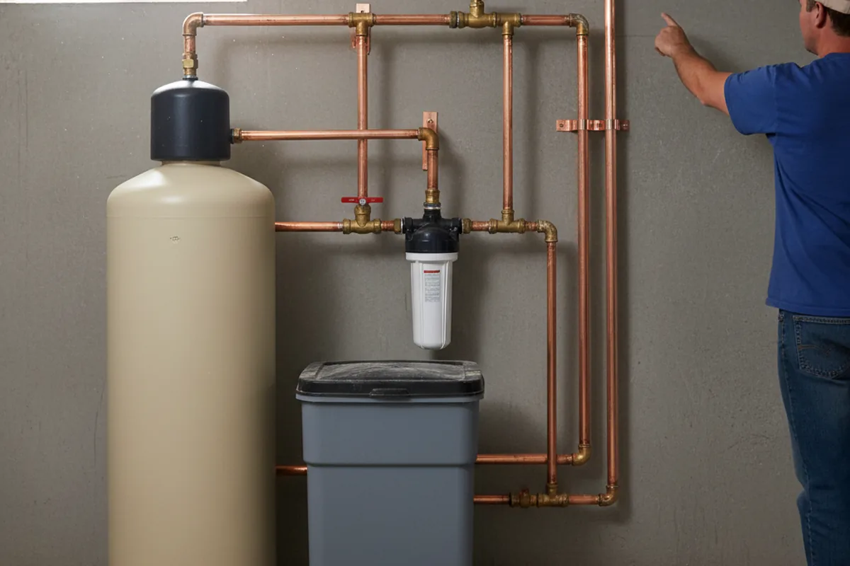 Whole-house water treatment system installed in Bonaire